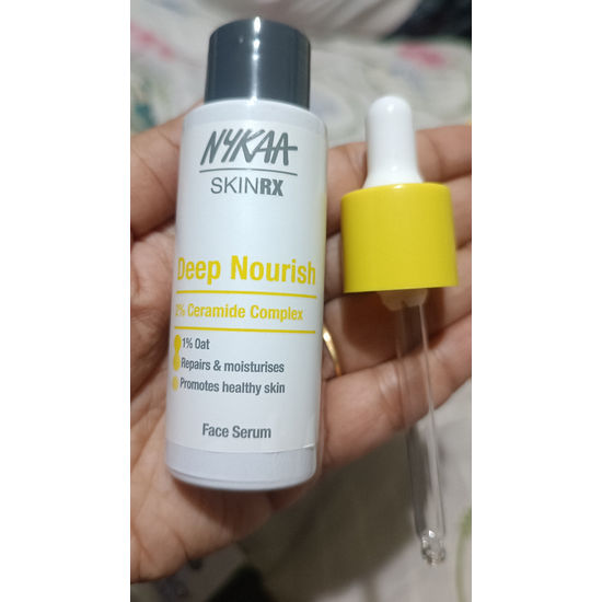 Nykaa SkinRX Deep Nourish Serum with 2% Ceramide to Boost Skin Barrier and Enhance Hydration