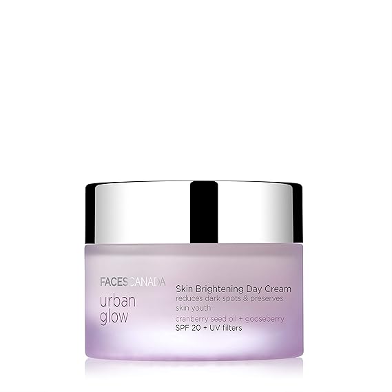 FACESCANADA Urban Glow Skin Brightening Day Cream SPF 20 for Normal Skin, 50 G