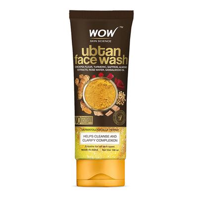 Wow Life Science Ubtan Face Wash 100 ml
