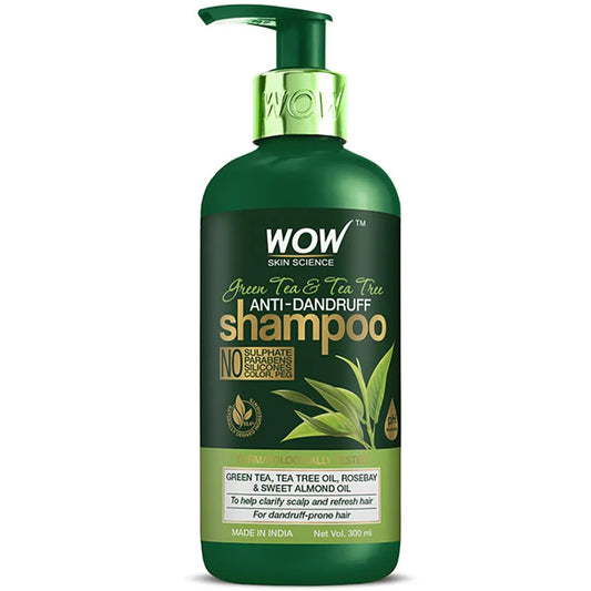 WOW Skin Science Green Tea Tree Shampoo - 300mL